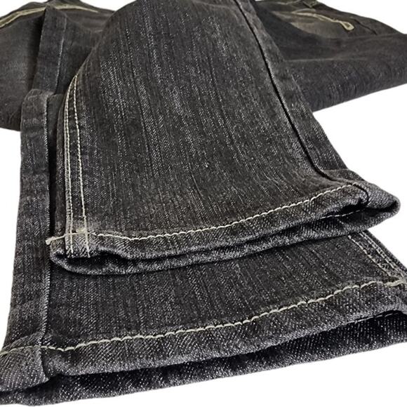 Ergo Wise & Ruthless Jacklyn Skinny Distressed Jeans Black Size 30‎ - Picture 9 of 12